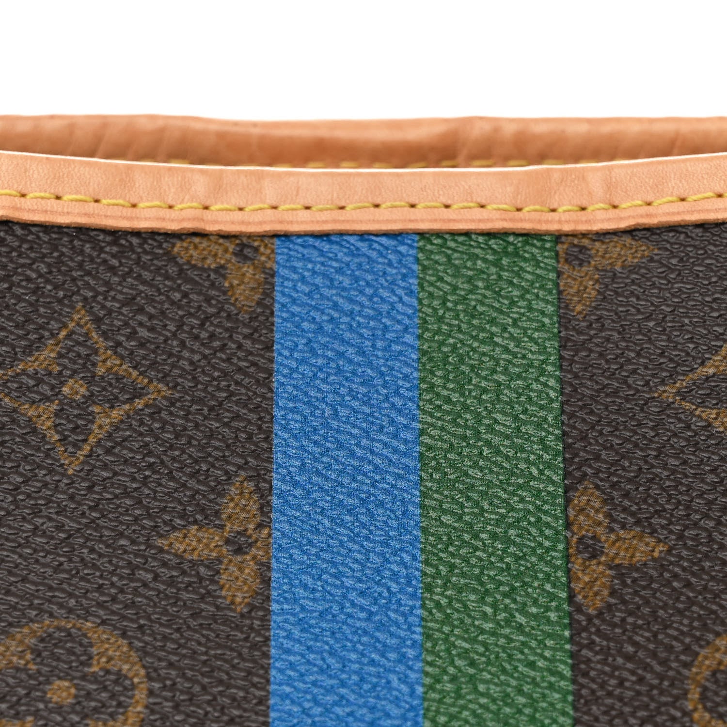 Louis Vuitton Monogram My LV Heritage Neverfull PM Bleu Clair Vert 9 of 11