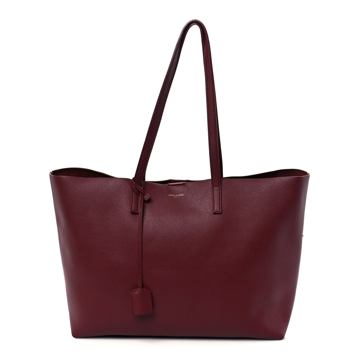 Calfskin Large Shopping Tote Palissandre