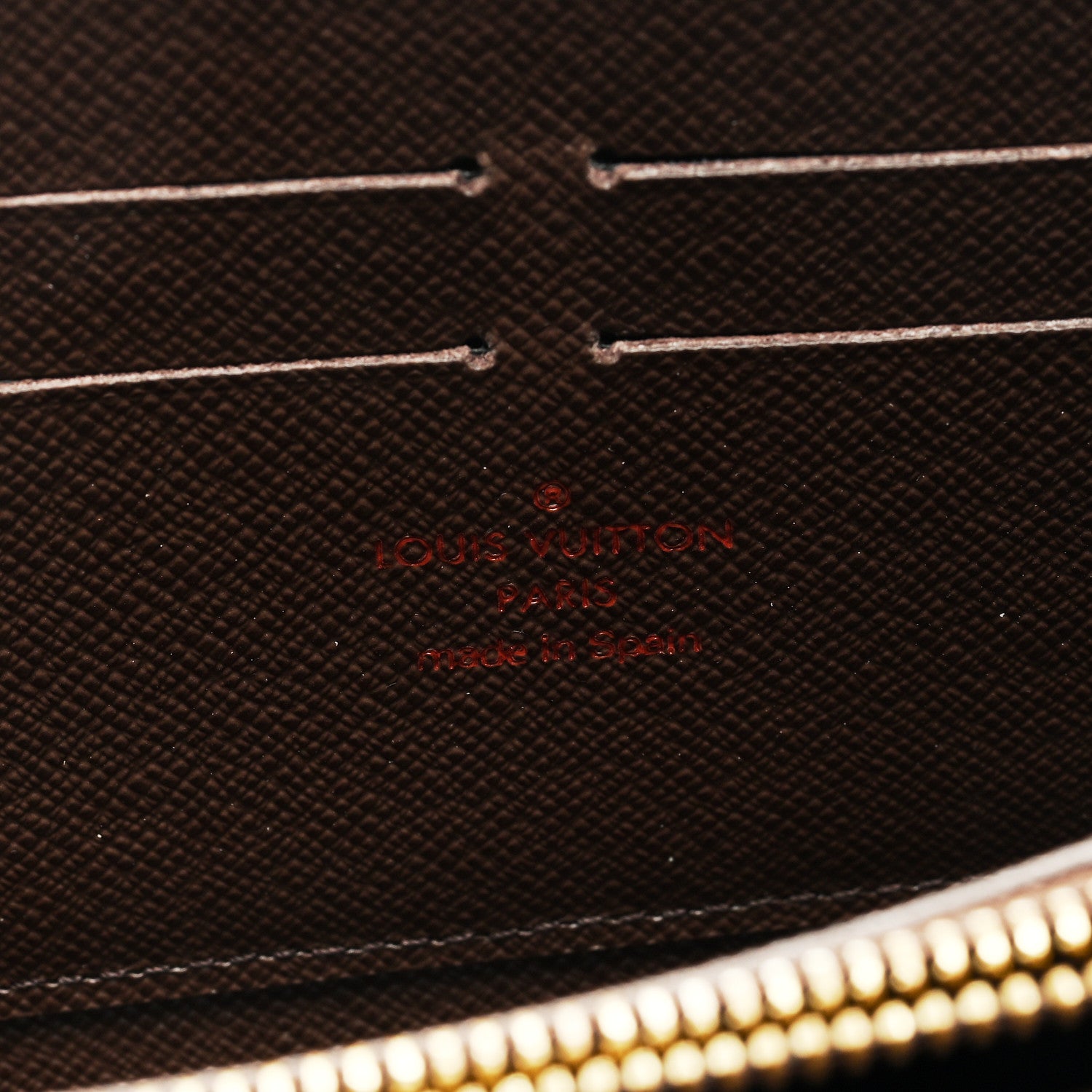 Louis Vuitton Damier Ebene Zippy Wallet 6 of 6