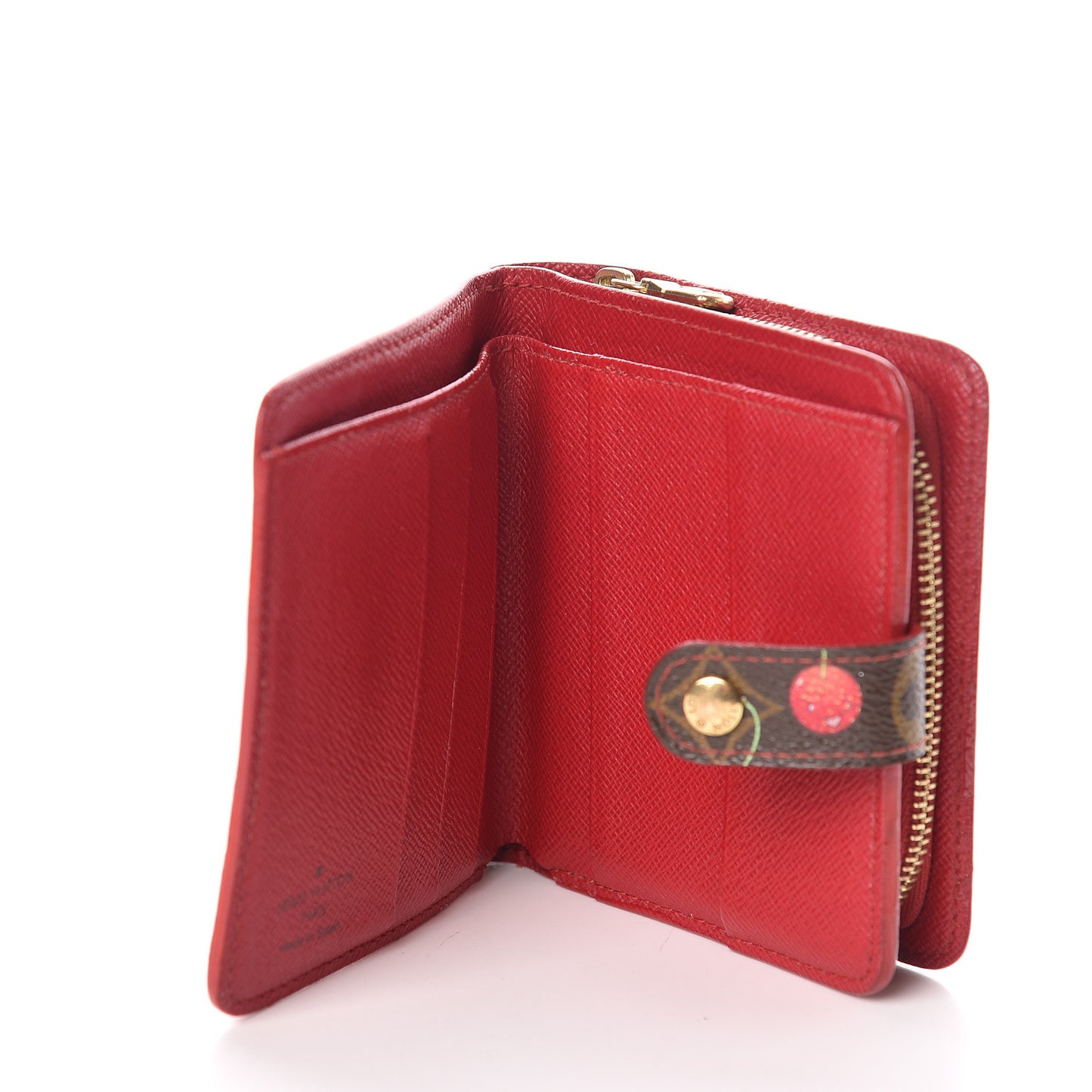 Monogram Cerises Compact Zippe Wallet