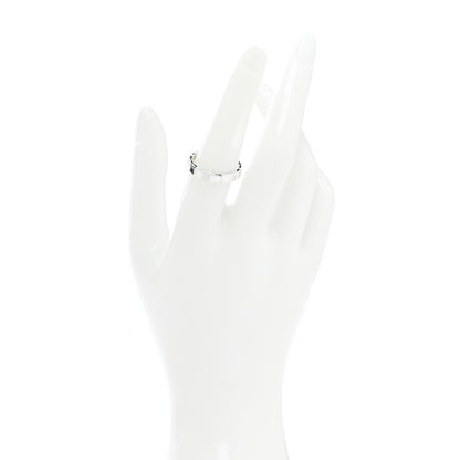Chopard 18K White Gold Ice Cube Band Ring 55 7.25 2 of 6