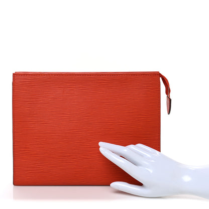 Louis Vuitton Epi Toiletry Pouch 26 Piment 2 of 7