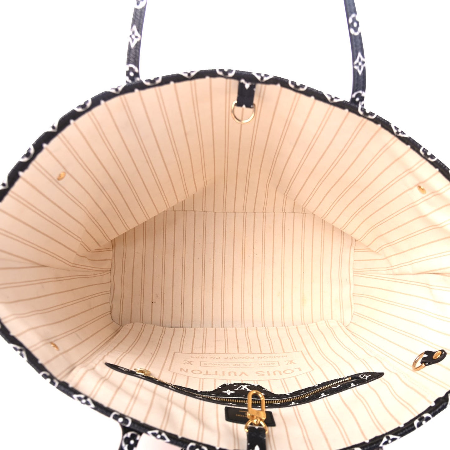 Monogram Giant Jungle Neverfull MM Ivory
