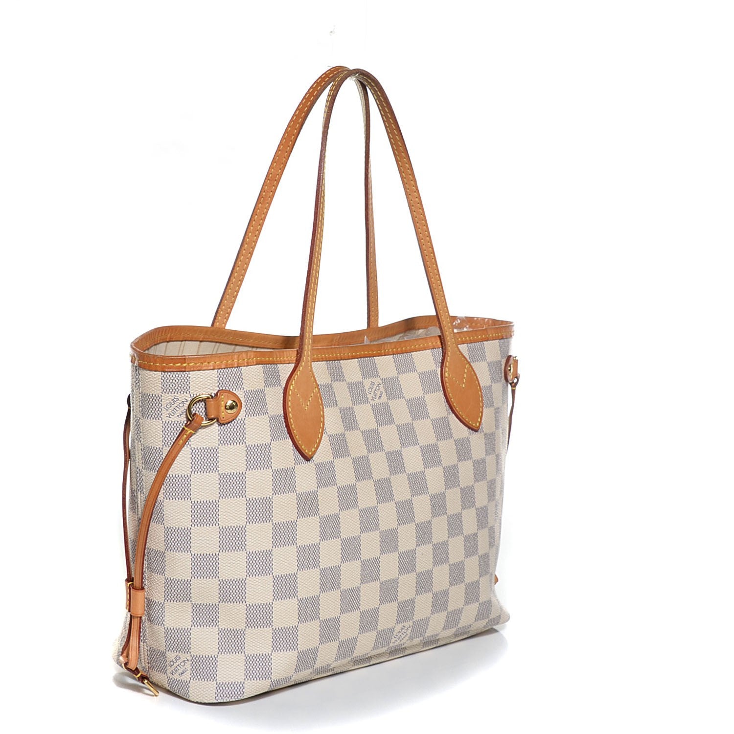 Louis Vuitton Damier Azur Neverfull PM 3 of 7