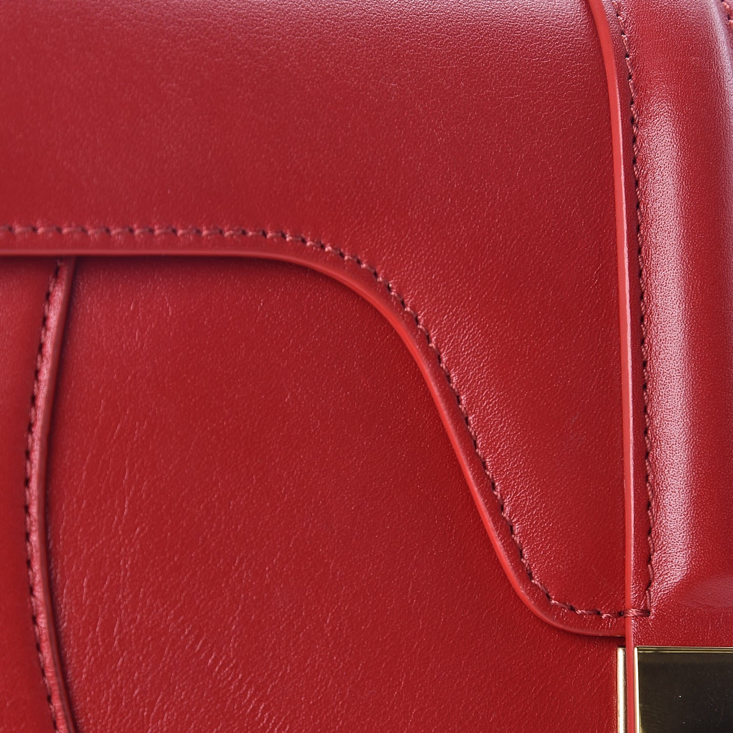Celine Satinated Calfskin Besace Small 16 Red 14 of 16