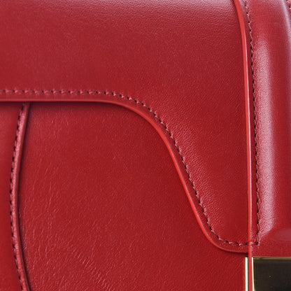 Celine Satinated Calfskin Besace Small 16 Red 14 of 16