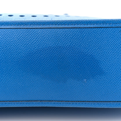 Hermes Epsom Evelyne GM Bleu France 15 of 19