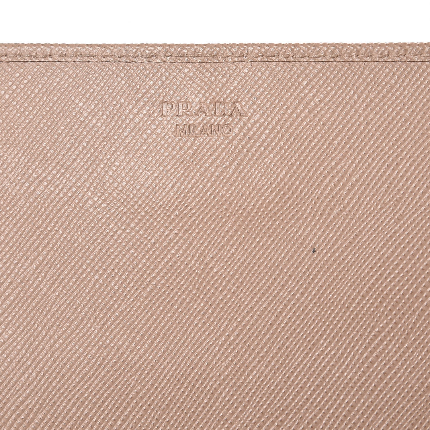 Prada Saffiano Metal Oro Chain Wallet Cammeo 6 of 12