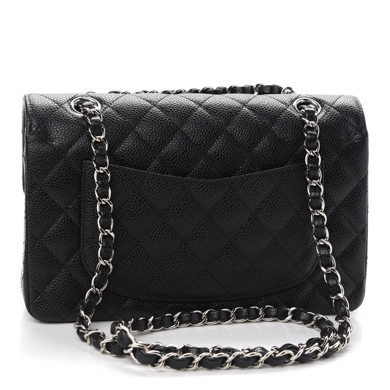 Chanel Caviar Quilted Small Double Flap Black 3 of 9