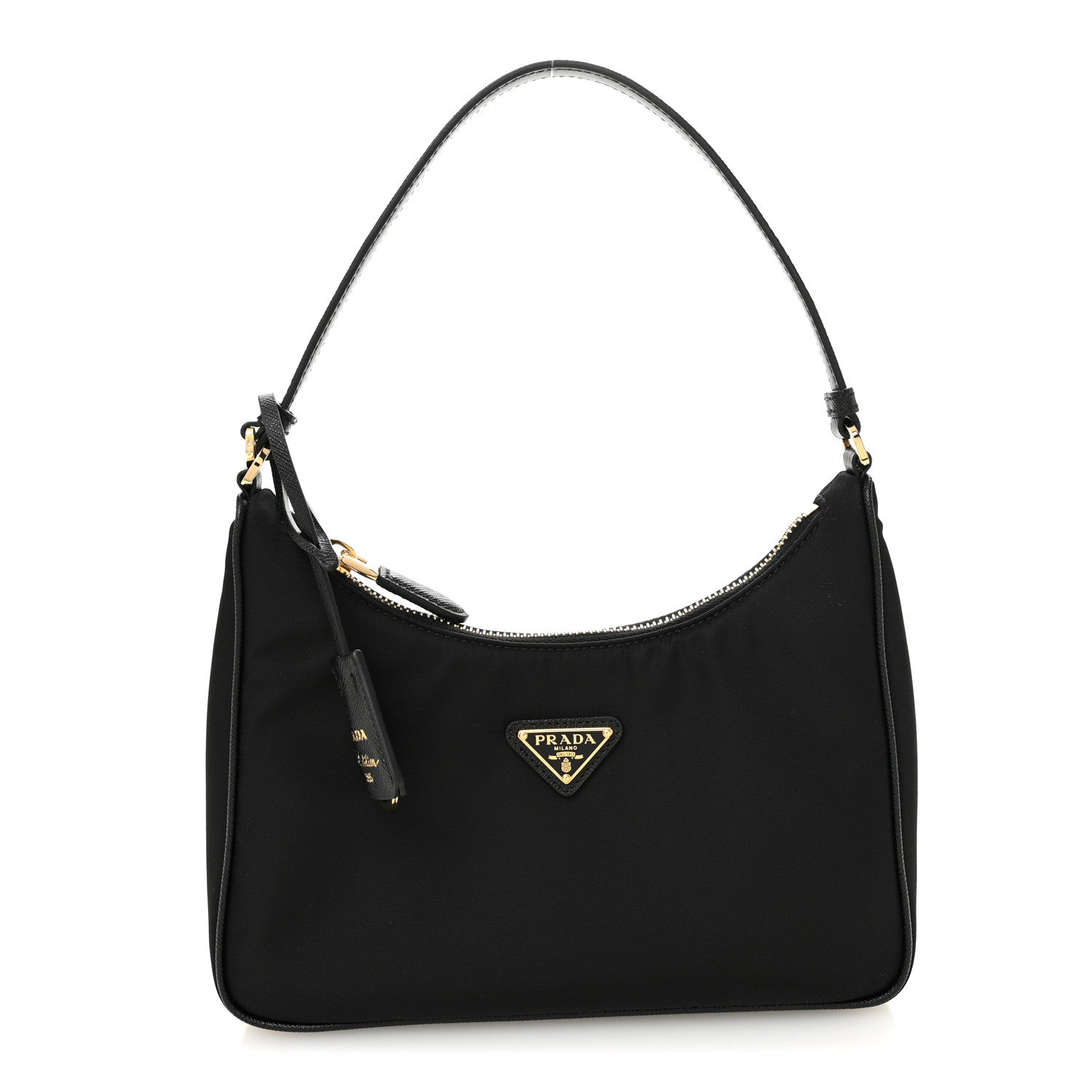 Prada Tessuto Nylon Saffiano Mini Re-Edition 2005 Bag Black 1 of 9