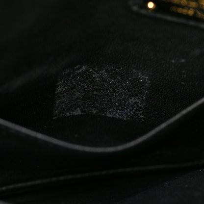 Salvatore Ferragamo Calfskin Medium Sofia Satchel Black 13 of 19