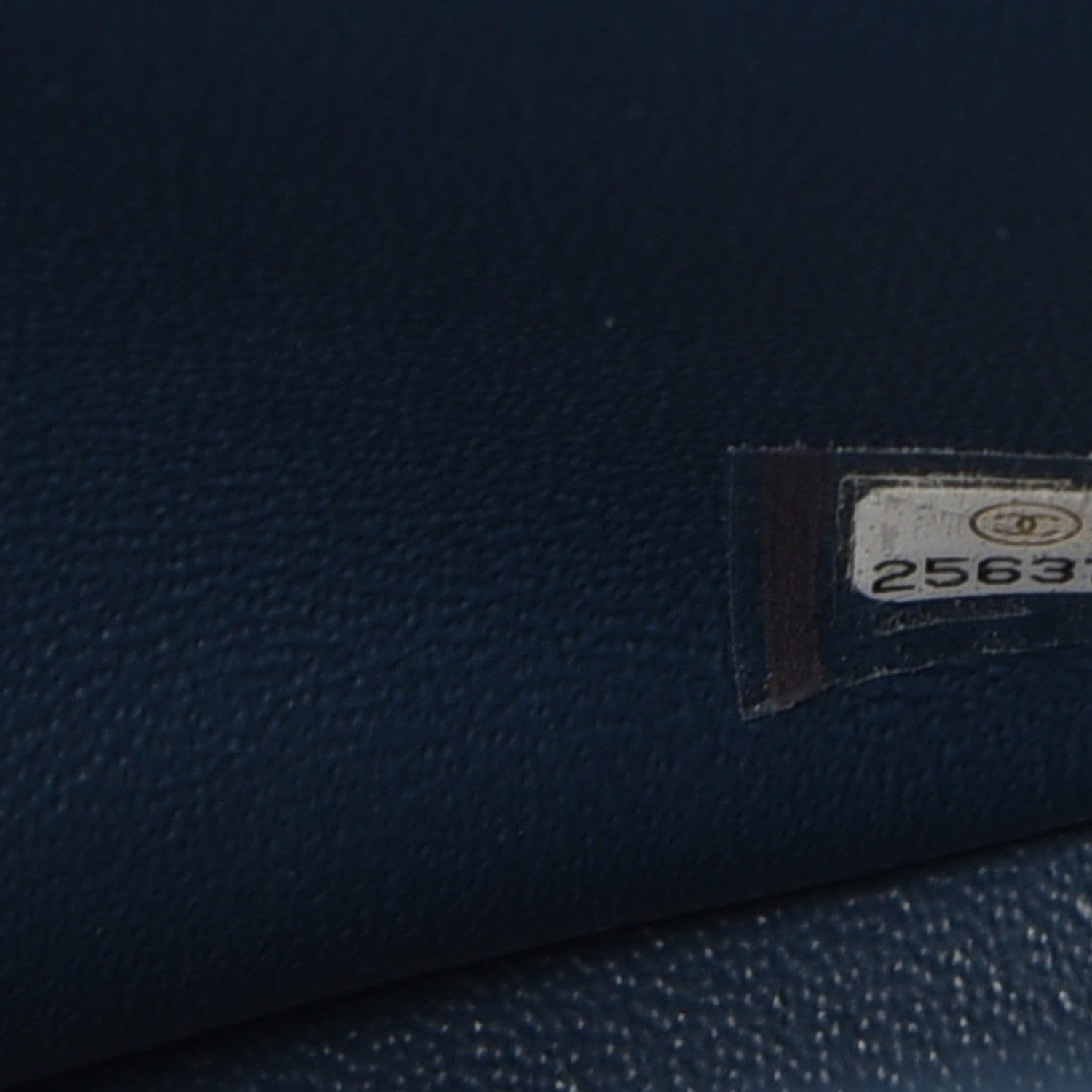 Chanel Iridescent Caviar Quilted Jumbo Double Flap Blue 8 of 9