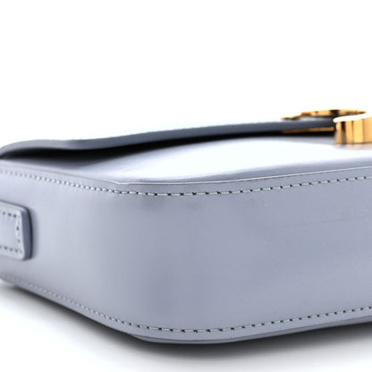 Celine Shiny Calfskin Triomphe Shoulder Bag Artic Blue 11 of 12
