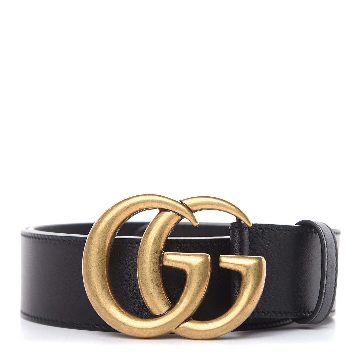 Calfskin Double G 40mm Belt 85 34 Black