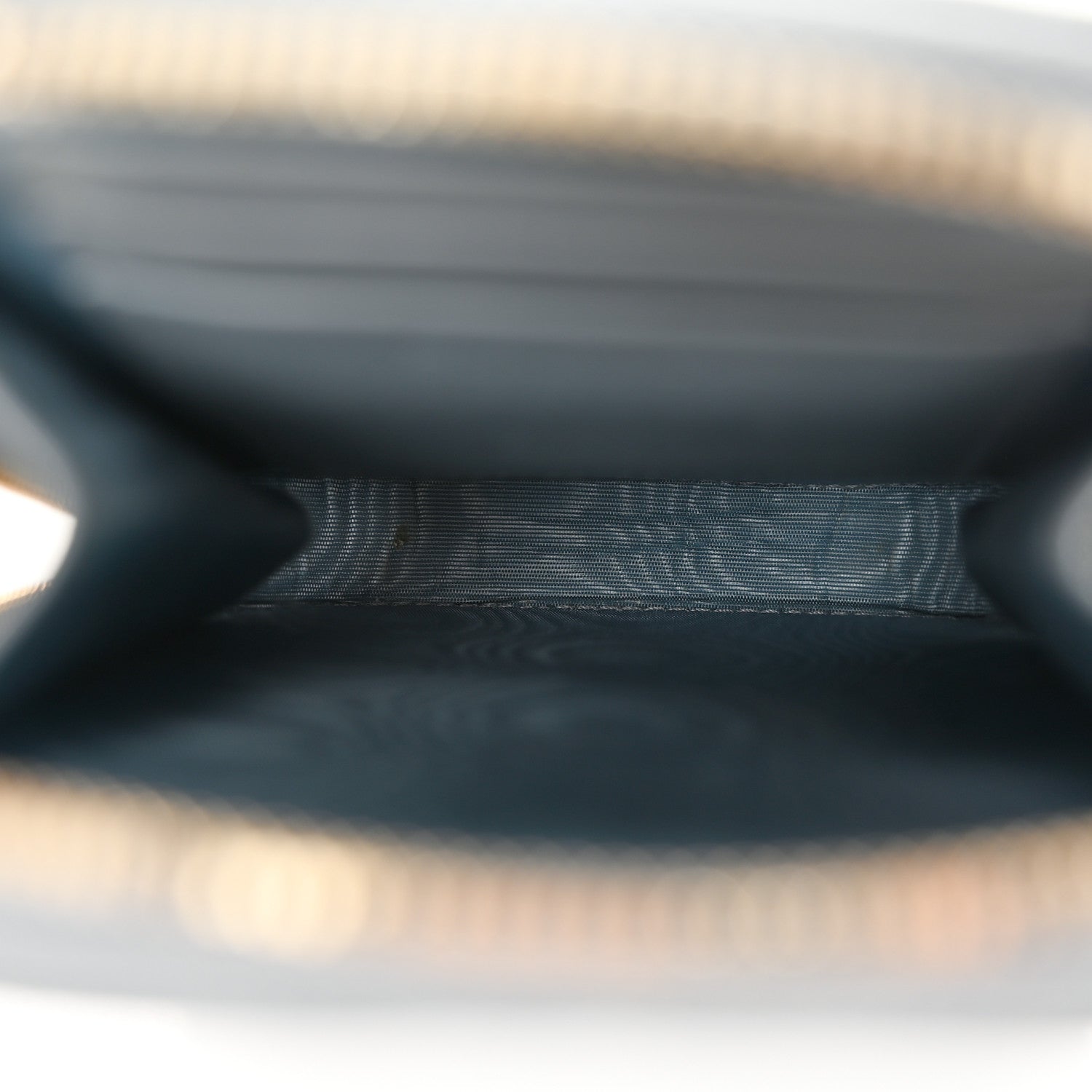 Christian Dior Lambskin Cannage Lady Dior Phone Holder Cloud Blue 5 of 11