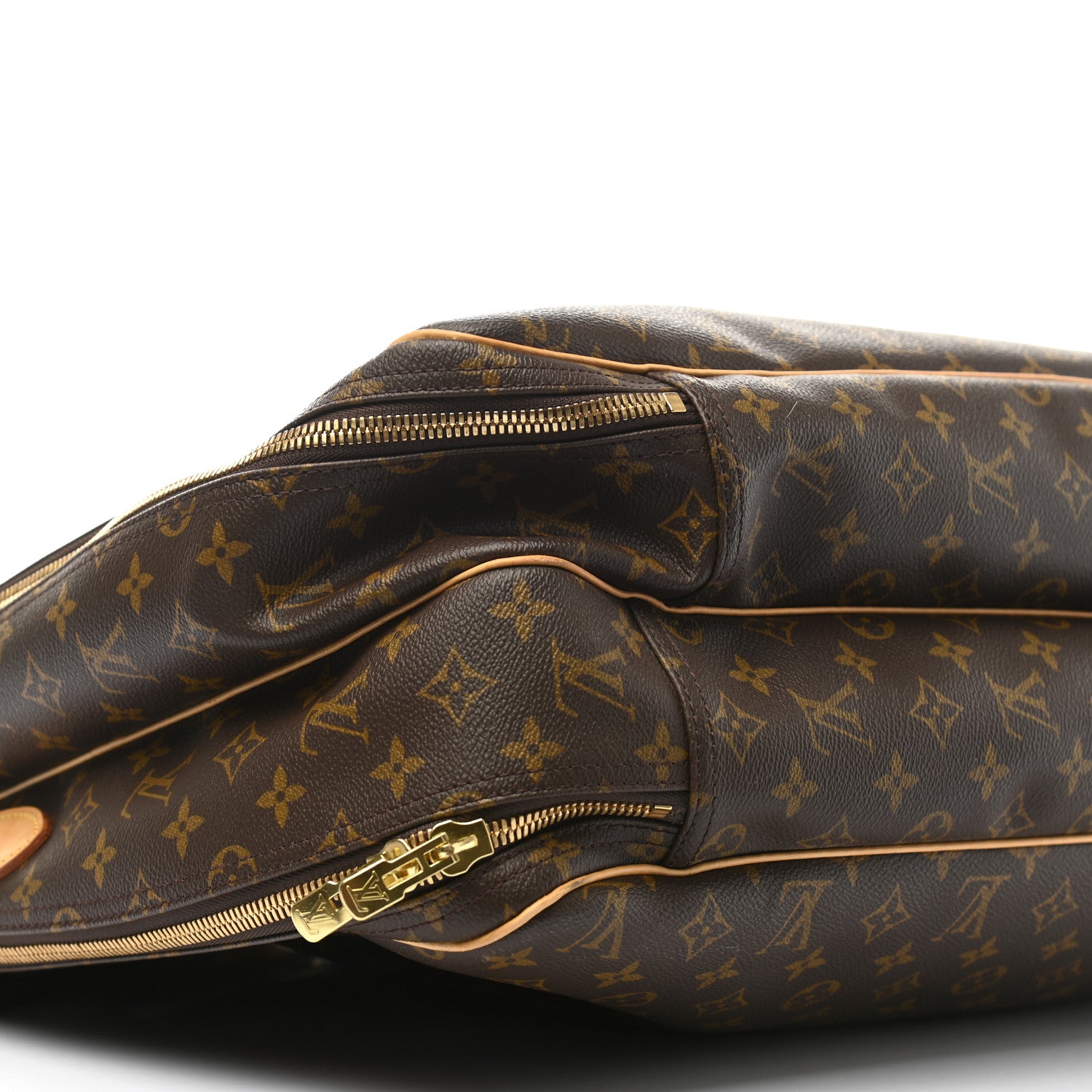 Louis Vuitton Monogram Alize 2 Compartment Luggage Travel Bag 9 of 12