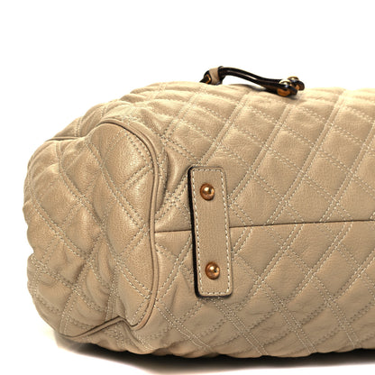 Marc Jacobs Calfskin Quilted Stam Camel 7 of 8