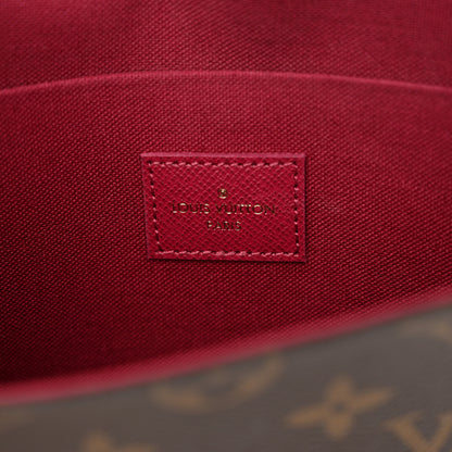 Louis Vuitton Monogram Pochette Felicie Chain Wallet Fuchsia 7 of 12