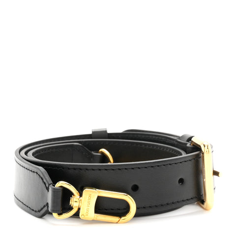 Calfskin Odeon PM Adjustable Shoulder Strap Black