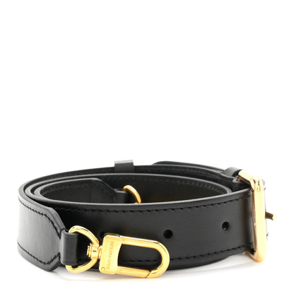 Louis Vuitton Calfskin Odeon PM Adjustable Shoulder Strap Black 1 of 3