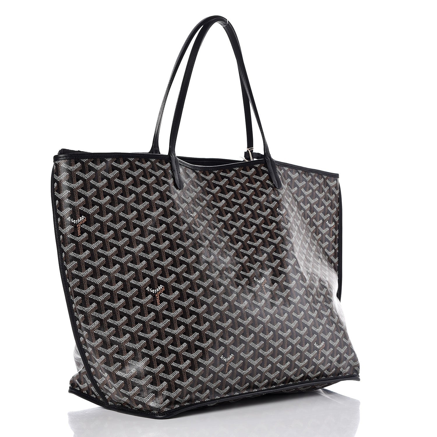 Goyard Goyardine Reversible Anjou GM Black 5 of 12