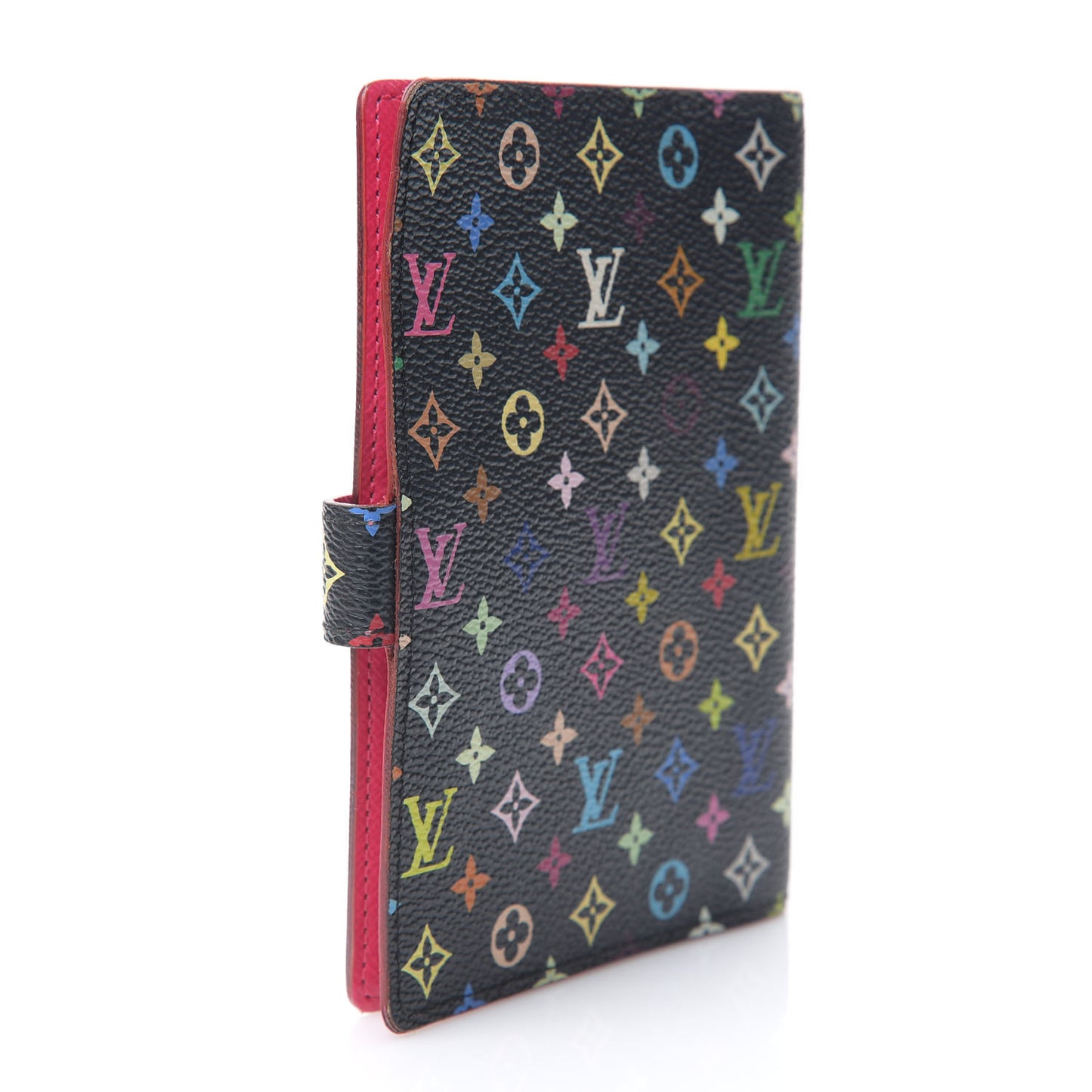 Monogram Multicolor Small Ring Agenda Cover Black Grenade