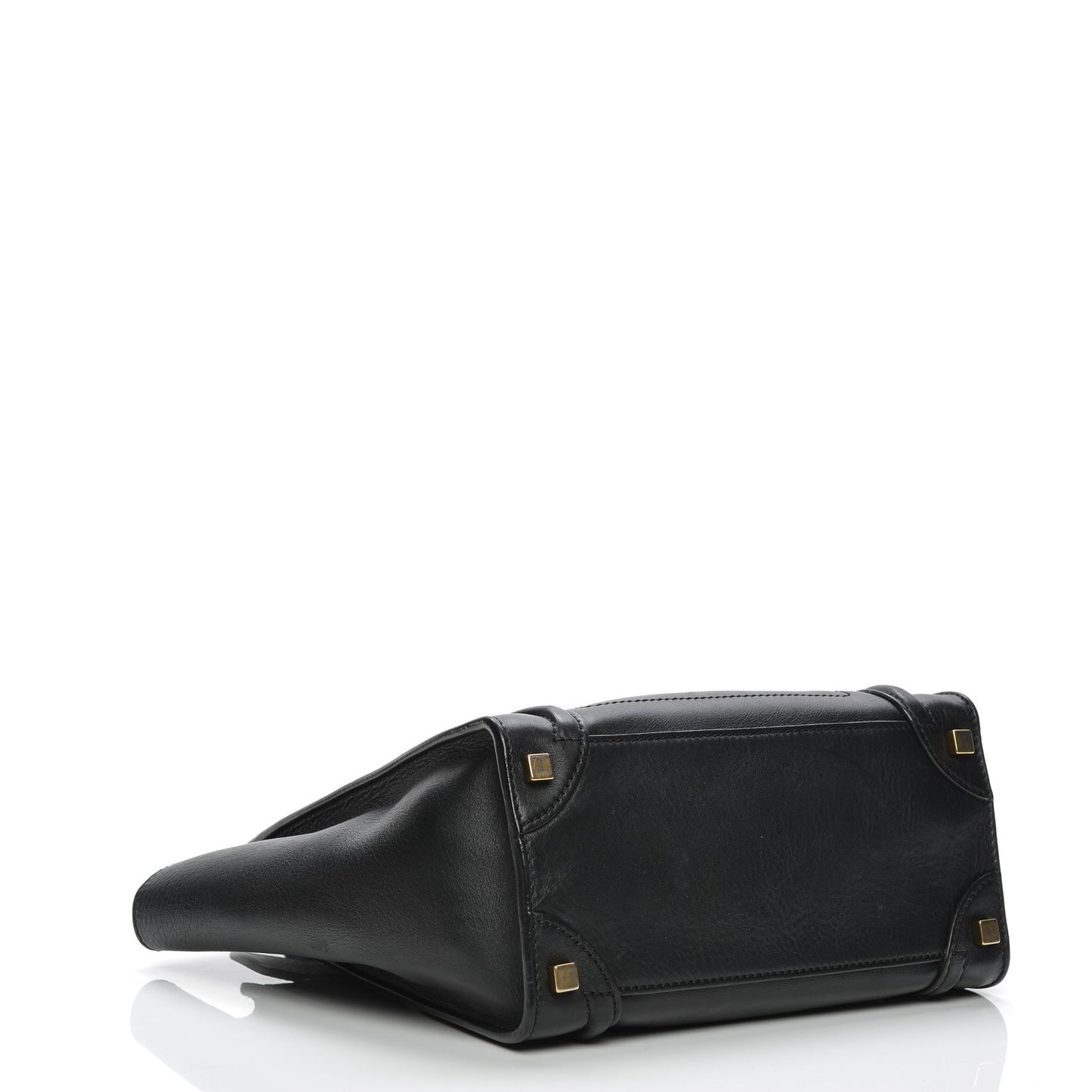 Smooth Calfskin Micro Luggage Black
