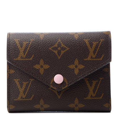 Louis Vuitton Monogram Victorine Wallet Rose Ballerine 1 of 6
