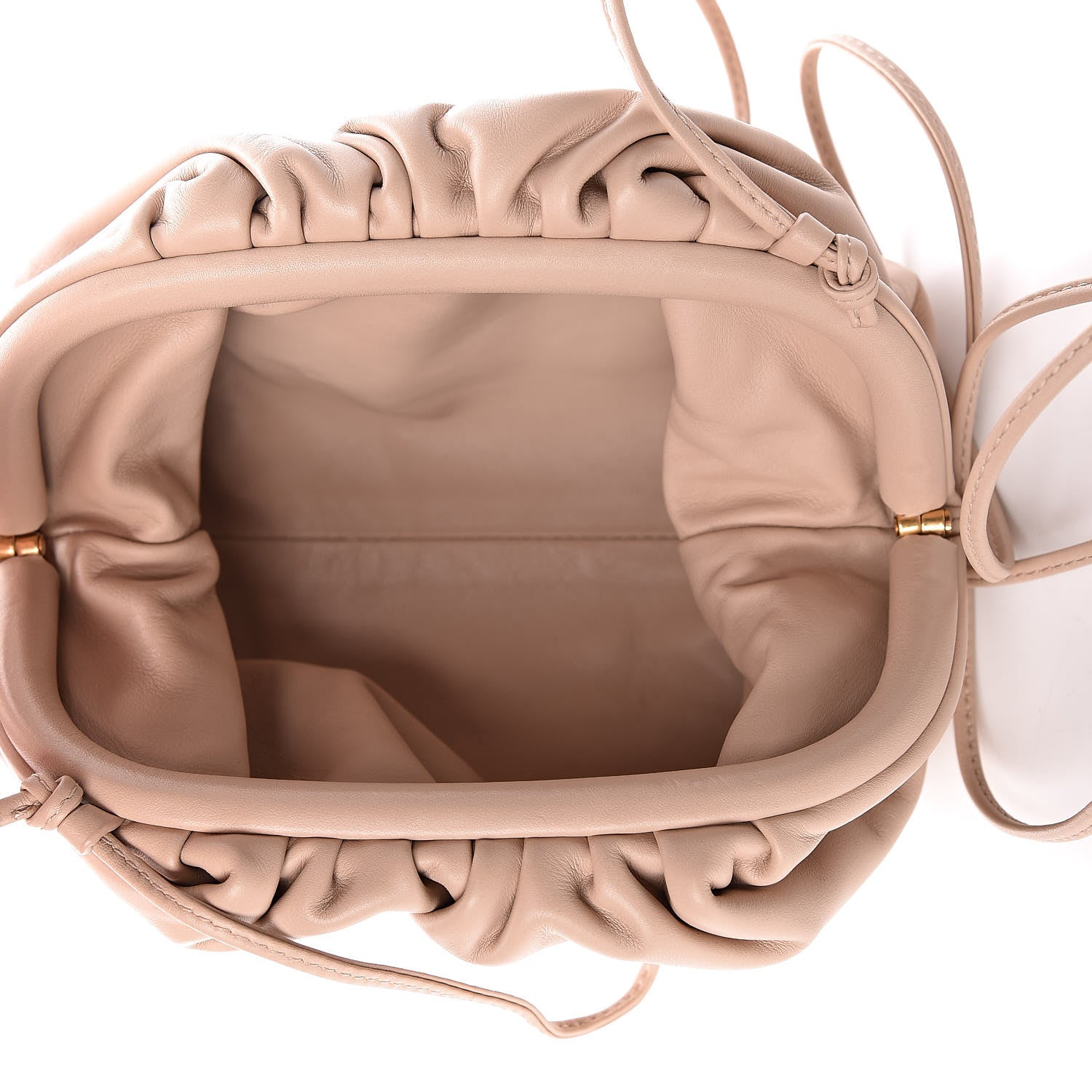 Bottega Veneta Butter Calfskin The Mini Pouch Nude 5 of 10
