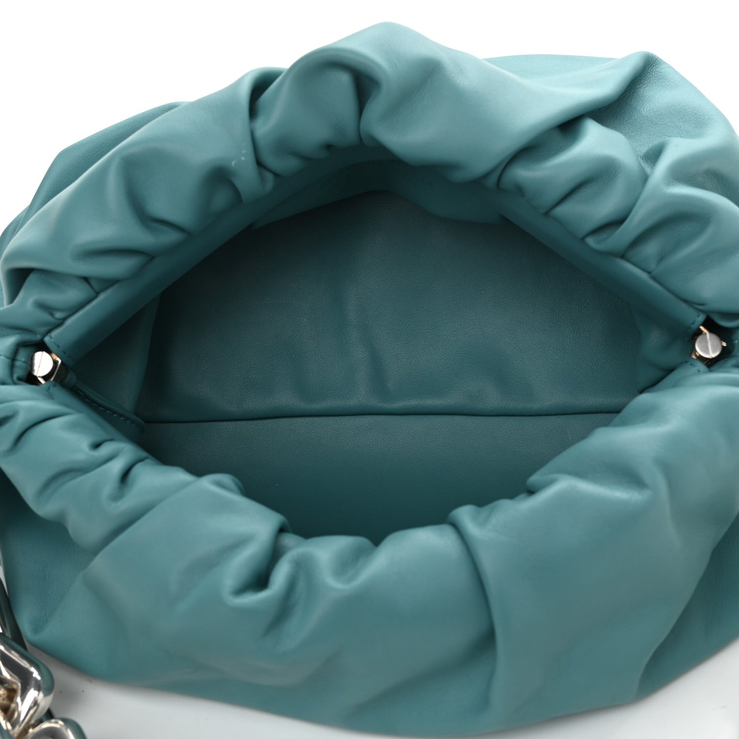 Calfskin The Pouch Chain Linloleum