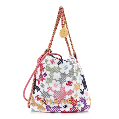 Chanel Lace Patchwork Chanel 22 White Multicolor 1 of 9