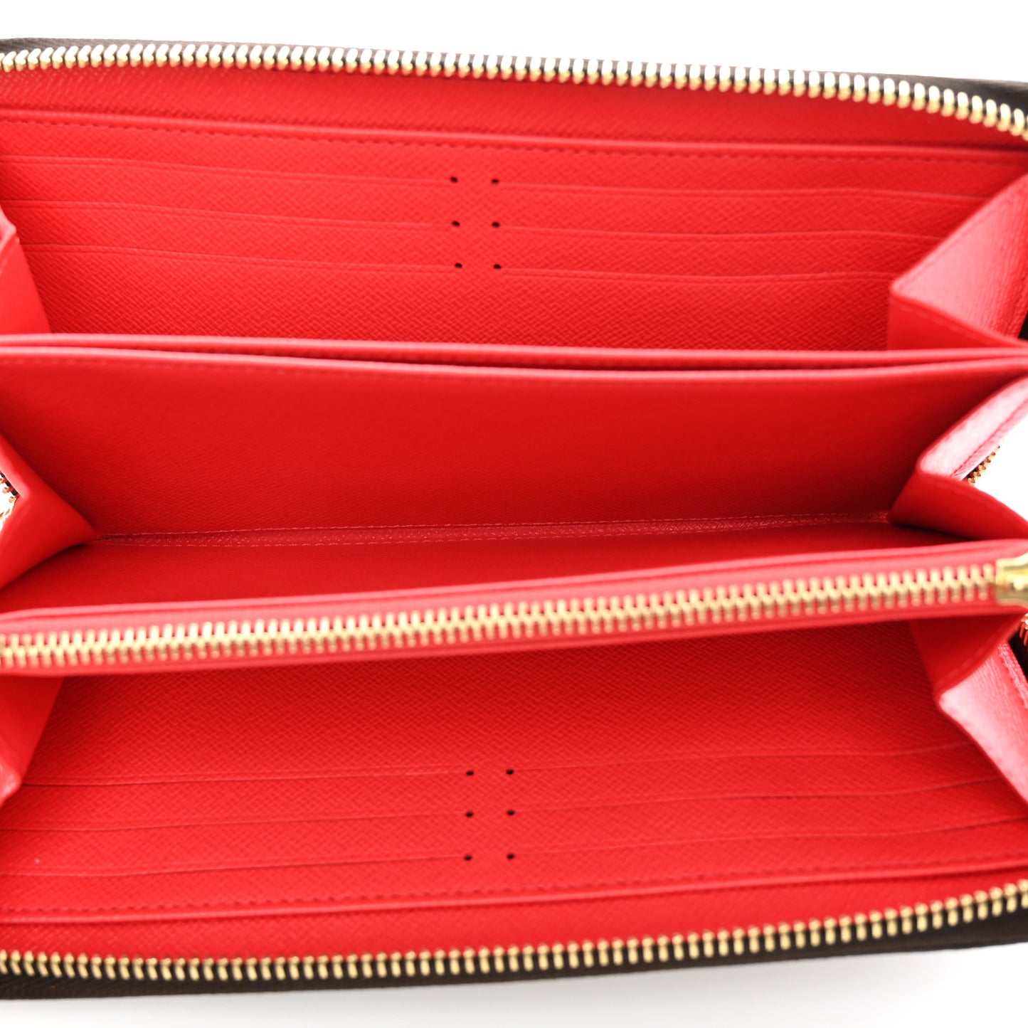 Damier Ebene 2016 Christmas Animation Zippy Wallet Rouge