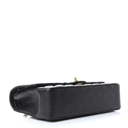 Chanel Caviar Quilted Medium Double Flap Black 4 of 9