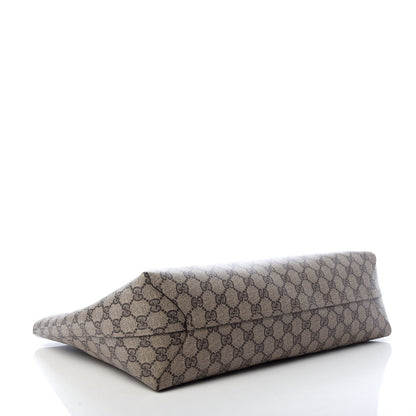 Gucci GG Supreme Monogram Medium Reversible Tote Beige Tobasco 4 of 16