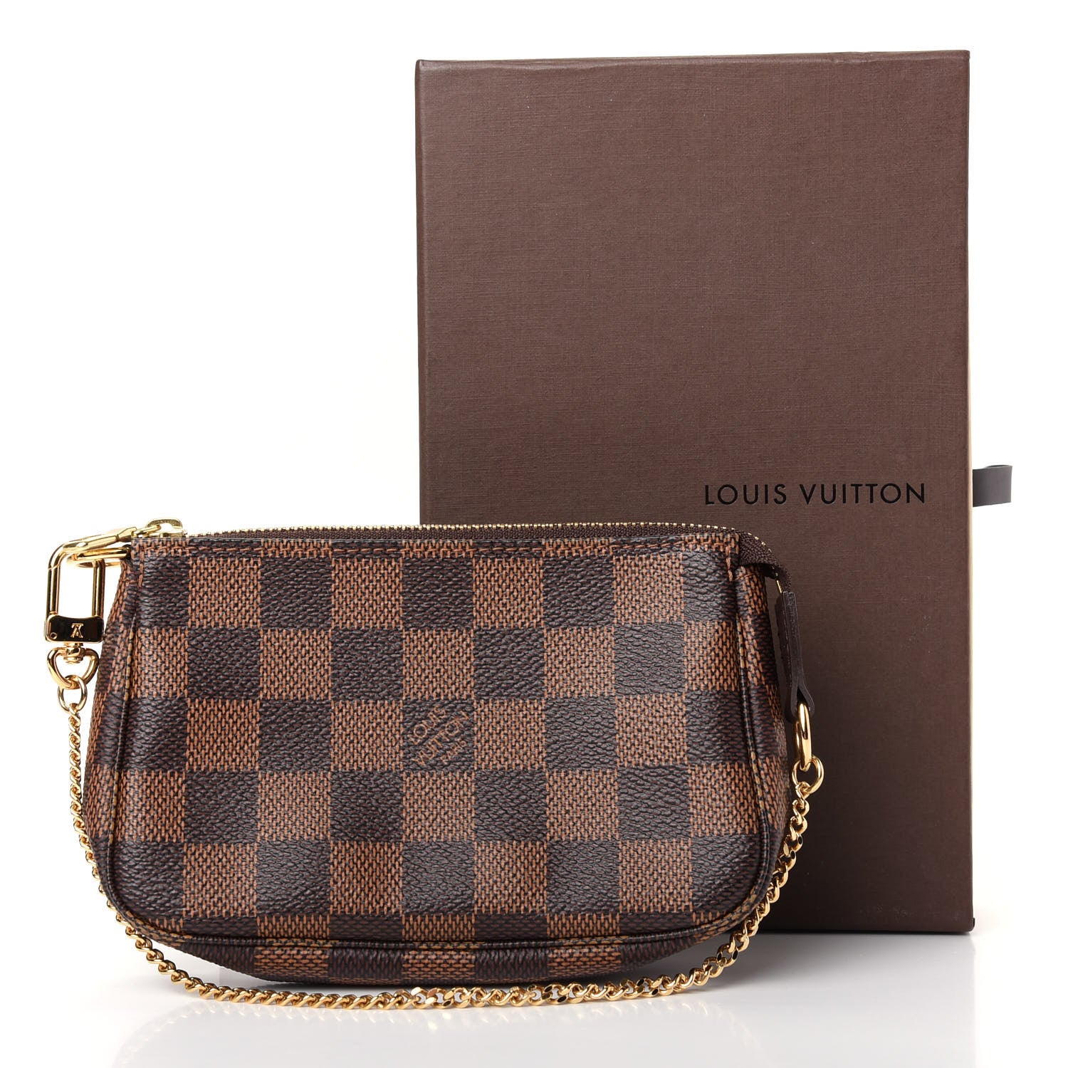 Louis Vuitton Damier Ebene Mini Pochette Accessories 6 of 6