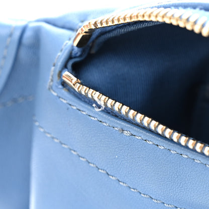 Chanel Lambskin Quilted Bi Waist Bag Fanny Pack Blue 11 of 17