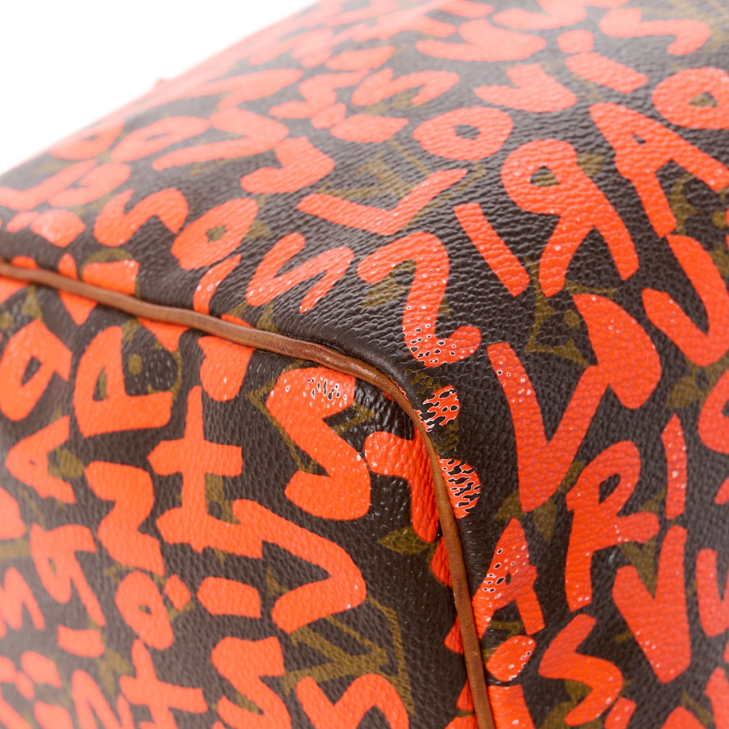 Louis Vuitton Monogram Graffiti Speedy 30 Orange 19 of 20