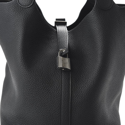 Hermes Taurillon Clemence Picotin Lock 26 GM Black 10 of 10