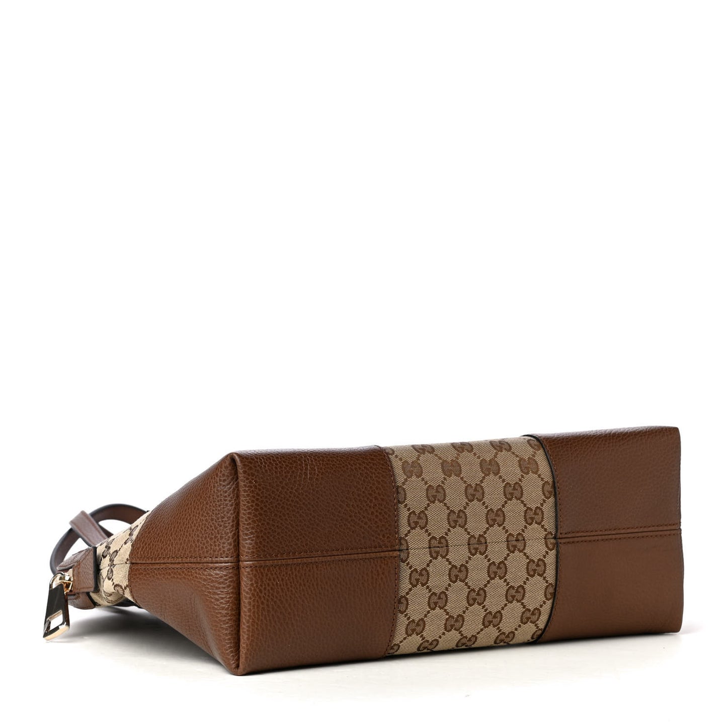 Monogram Medium Bree Shoulder Bag Beige Tabacco