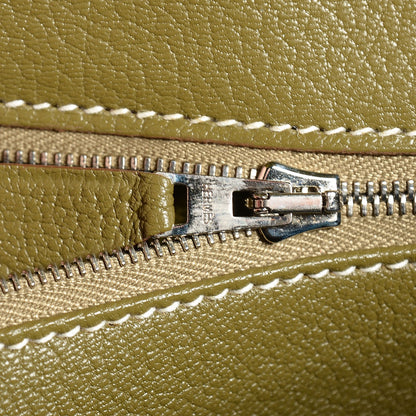 Hermes Epsom Candy Birkin 35 Kiwi Lichen 25 of 27