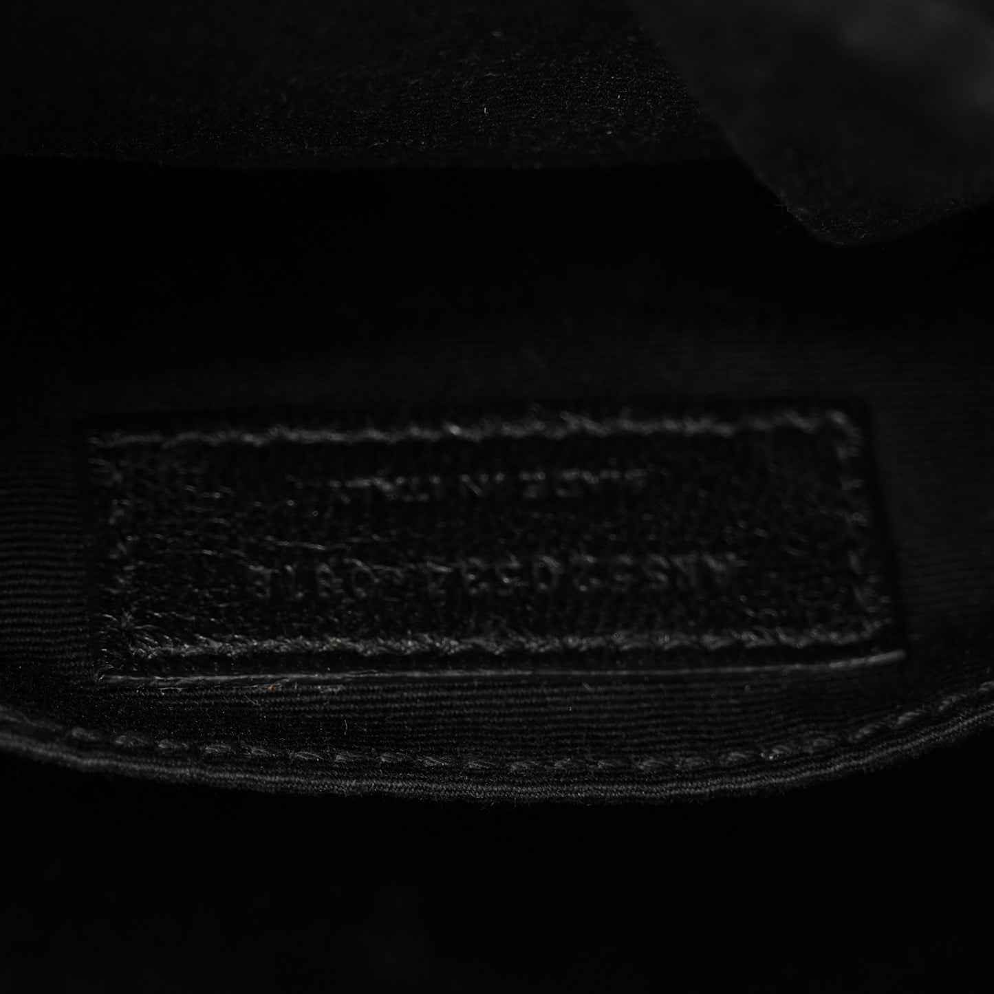 Calfskin Matelasse Monogram Lou Camera Bag Black