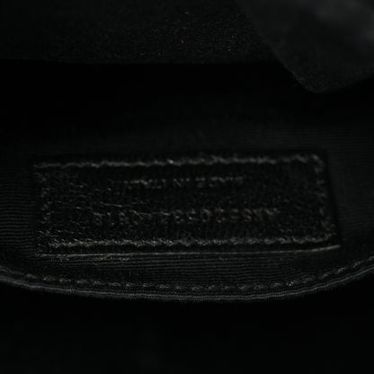 Saint Laurent Calfskin Matelasse Monogram Lou Camera Bag Black 7 of 11