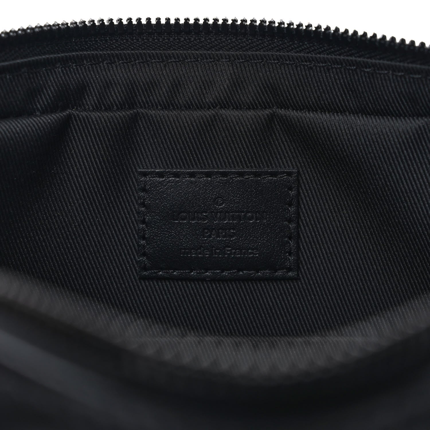 Louis Vuitton Calfskin Monogram Shadow Duo Messenger Black 6 of 11