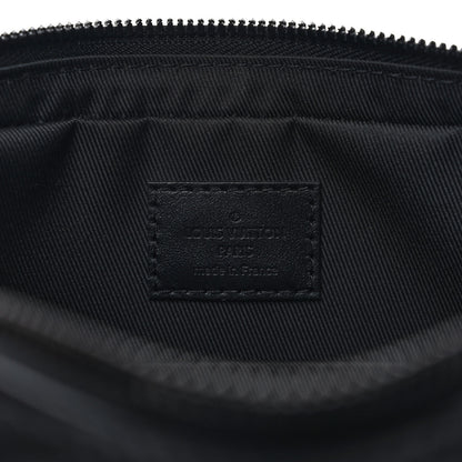 Louis Vuitton Calfskin Monogram Shadow Duo Messenger Black 6 of 11