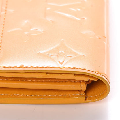 Louis Vuitton Vernis Sarah Wallet Jaune Passion 7 of 14
