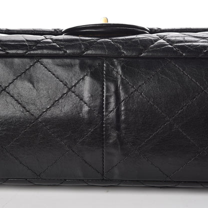 Chanel Aged Calfskin Quilted 2.55 Reissue 227 Flap Black 13 of 15