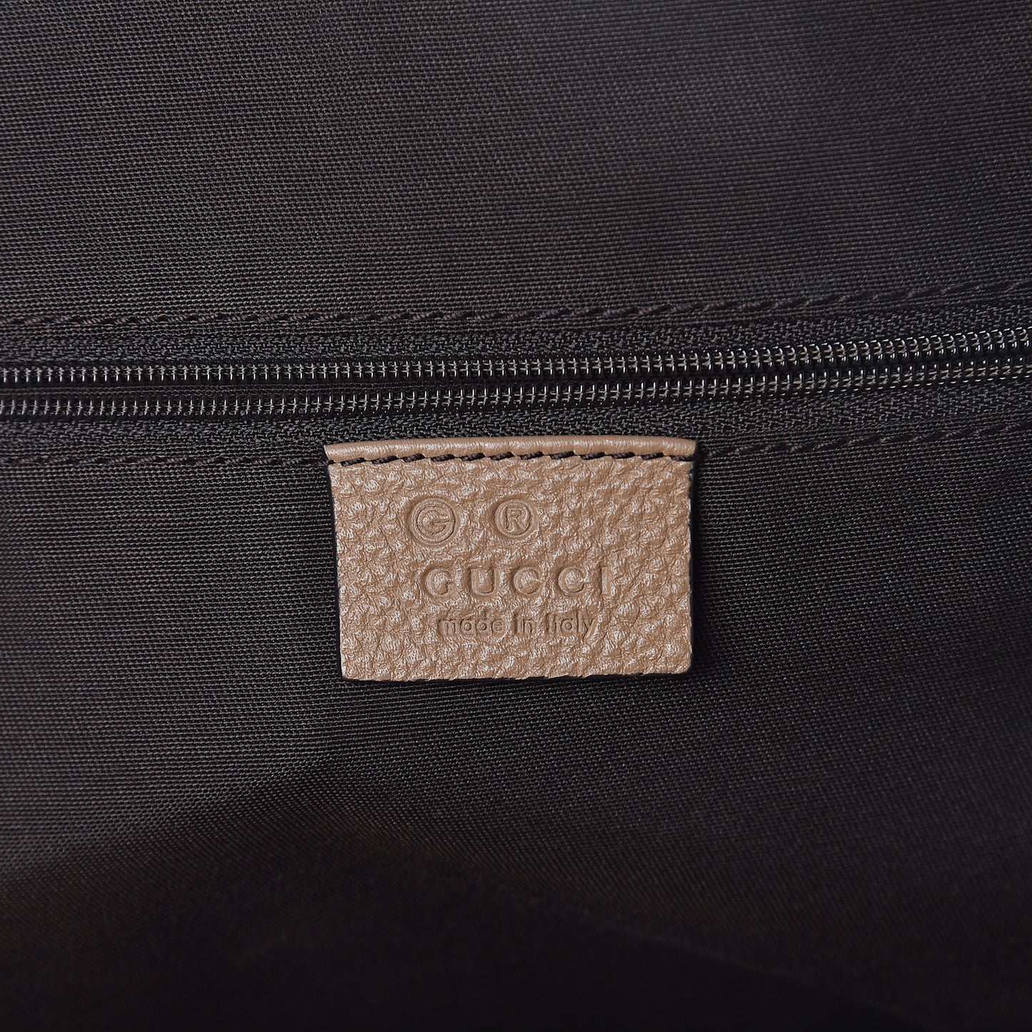 Calfskin Medium Dome Bag Light Brown