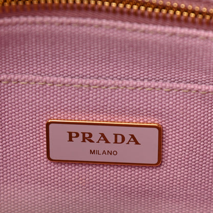 Prada Canapa Small Logo Tote Alabastro 6 of 9