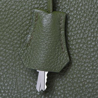 Hermes Togo Birkin 35 Vert Veronese 9 of 37
