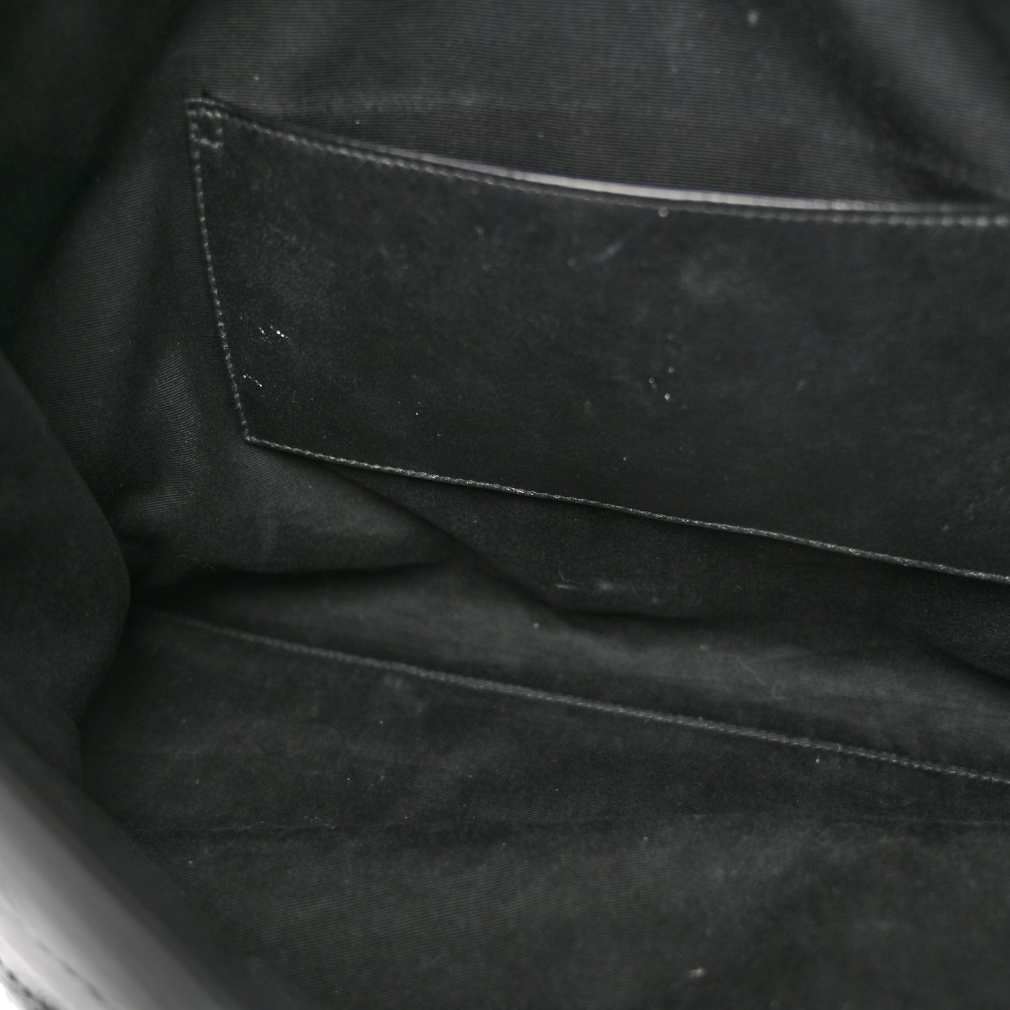 Crinkled Calfskin Matelasse Monogram Large Niki Shopper Tote Black